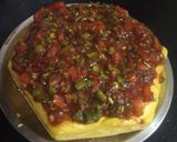 A picture of step 6 of Dhokla e salsa.