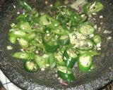 Foto langkah ke 3 dari resep Teri jengki cabe ijo.