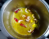A picture of step 3 of Chana Madra.