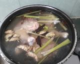 Hình bước làm 2 của món Đùi gà xối mỡ