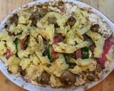 A picture of step 4 of Japanese Quick Tofu Gratin.