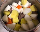 A picture of step 3 of Japanese Beef Potato with Curry Powder.