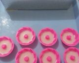 Foto langkah ke 3 dari resep Agar Agar Santan Bunga Telang.
