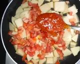 A picture of step 2 of Masala Idli.