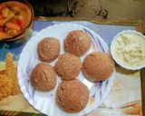A picture of step 3 of Ragi Idly.