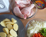 Foto del paso 1 de la receta: Pollo en salsa campestre