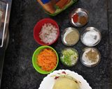 A picture of step 1 of Bread chaat.