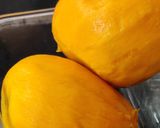 A picture of step 1 of Apple Mango Custard Smoothie(Alphanso Recipe).