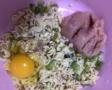 Foto langkah ke 3 dari resep Bola-bola Mie.