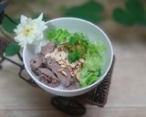 Hình bước làm 2 của món Bún thịt bò trụng