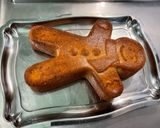 Une image de l'étape 13 de Gâteau bonhomme à la pistache et noix de cajou.