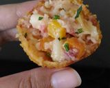 Foto langkah ke 10 dari resep Bitterballen (macaroni, kornet, keju, wortel).