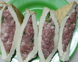 Hình bước làm 2 của món Đậu Hủ Nhồi Thịt Sốt Cà Chua