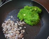 A picture of step 2 of Peas patties.