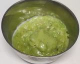 A picture of step 2 of Kiwi ice cream 🥝.