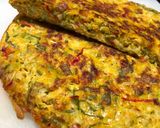 Foto langkah ke 4 dari resep Telor Dadar ala Padang Tanpa Kelapa parut.