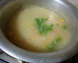 A picture of step 4 of Chicken Corn Soup.