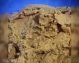 A picture of step 3 of Anday Wala Bun Kabab with Chutney inStreet style.