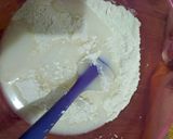Foto langkah ke 2 dari resep Bakpao No Mixer Character Semangka.