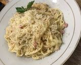 Foto langkah ke 4 dari resep Simple Creamy Fettuccine.