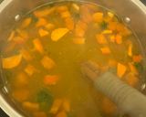 A picture of step 4 of Chickpeas soup (vegan).