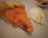 Une image de l'étape 10 de TARTE TATIN À LA Butternut, SIROP DE CURCUMA, VANILLE et tonka.