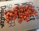 Une image de l'étape 5 de Sauce tomate relevée au chorizo ibérique et olives vertes.