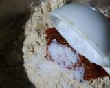 A picture of step 8 of Sattu Paratha.