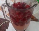 A picture of step 6 of Strawberry Limca.