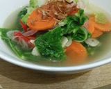Foto langkah ke 2 dari resep Sayur Sawi Putih Sederhana No Ribet Ribet #BikinRamadanBerkesan.