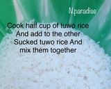 A picture of step 1 of Masa/Waina Recipe.