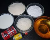 A picture of step 1 of Basbousa.