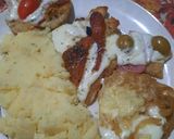 Foto del paso 9 de la receta: Milanesas con jamón y variedades