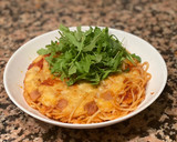 Foto del paso 6 de la receta: "Pasta de ayer" con panceta ibérica