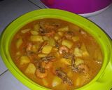 Foto langkah ke 4 dari resep Gulai udang kentang.