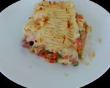 A picture of step 11 of My Left over Gammon Creamy Pie 🤗🤗.
