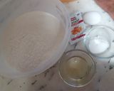 A picture of step 1 of Pizza dough.