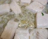 Foto del paso 6 de la receta: Merluza al vapor con crema de calçots. Receta 5*