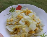 Foto langkah ke 3 dari resep Kubis vs telur.