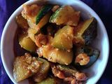 কুমড়ো চিংড়ি ঘন্ট(kumro chingri ghonto recipe in Bengali)