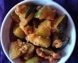 কুমড়ো চিংড়ি ঘন্ট(kumro chingri ghonto recipe in Bengali) রেসিপি ধাপ - 4 ছবি