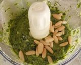 A picture of step 3 of Pasta with pesto Genovese.