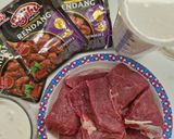 Foto langkah ke 1 dari resep Rendang Daging (bumbu praktis).