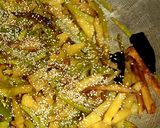 লাউয়ের খোসা ভাজা(Lau er khosha bhaja recipe in Bengali) রেসিপি ধাপ - 4 ছবি