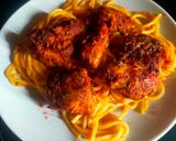 Foto langkah ke 7 dari resep Paprika-Crusted Fish dengan Salad Spaghetti Cold-Pasta.