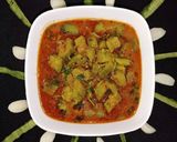 A picture of step 5 of Ridge gourd (Turai) Sabji.