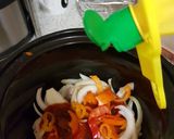 A picture of step 4 of My Mango Chutney sweet Chilli Chicken & Mushrooms. Slow cooked.