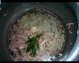 A picture of step 3 of Akhi masoor dal.