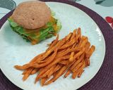Tojásburger édesburgonyával recept fázis 3 fotója