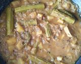 A picture of step 7 of Drumstick curry.